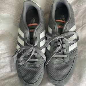 Grey adidas sneakers